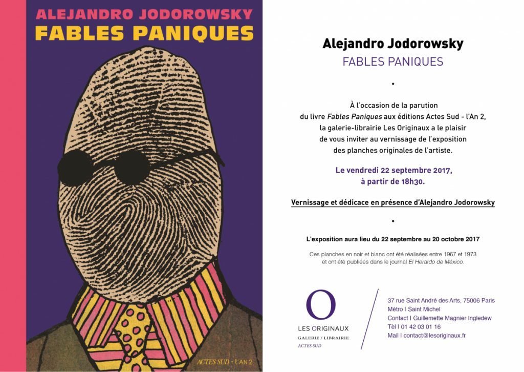 Fables Paniques by Alejandro Jodorowsky Book Signing