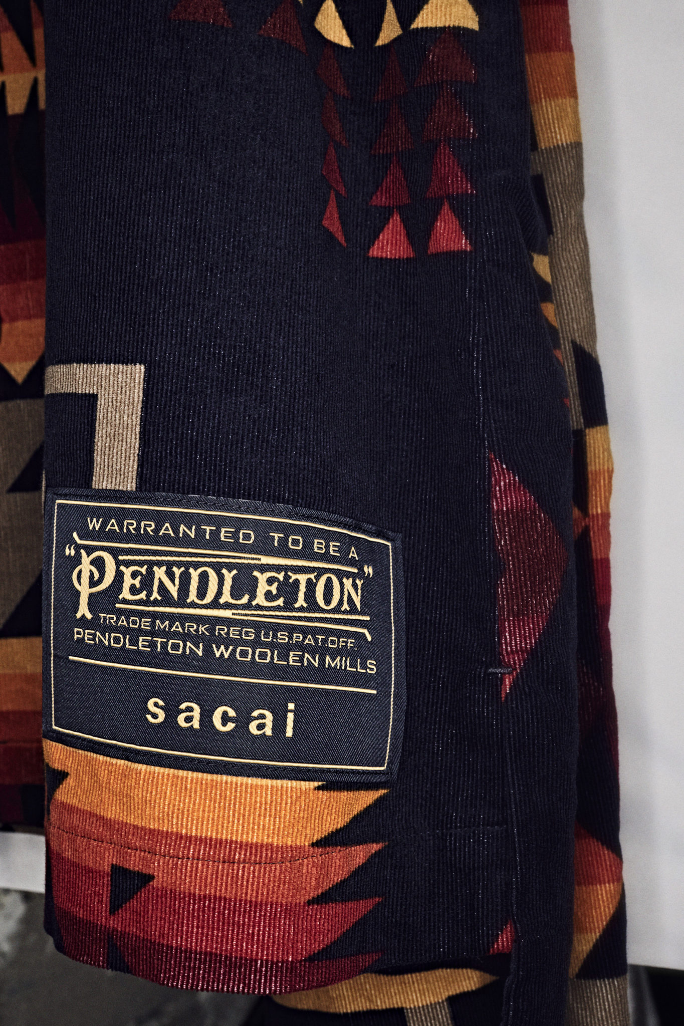 sacai x Pendleton-backstage (3) – A Shaded View on Fashion