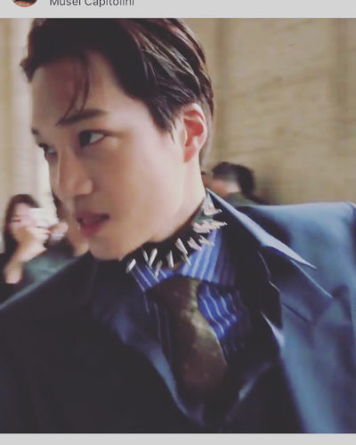 gucci on X: Global Brand Ambassador #KAI at the men's Gucci Fall