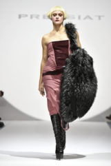 Exaggerated shapes and nipple cleavage at Pressait PFW FW 22/23