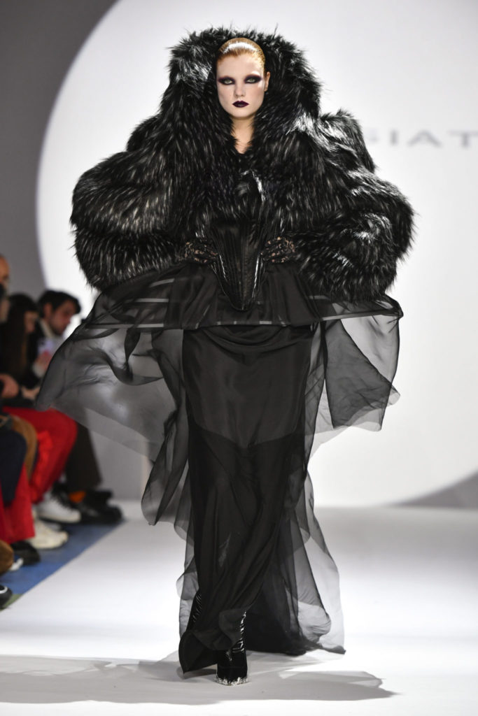 Exaggerated shapes and nipple cleavage at Pressait PFW FW 22/23 – text ...