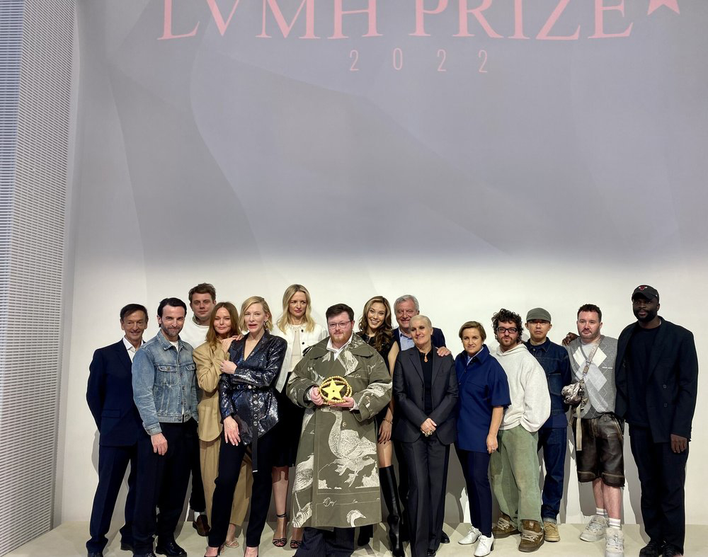 Who are the winners of the LVMH 2018 prize?