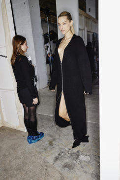 Backstage with Sonny Vandevelde at Brandon Maxwell – A Shaded View