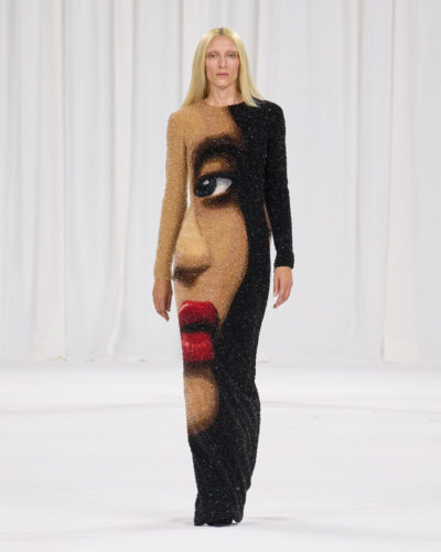 Balmain SS25 runway show during Paris Fashion Week