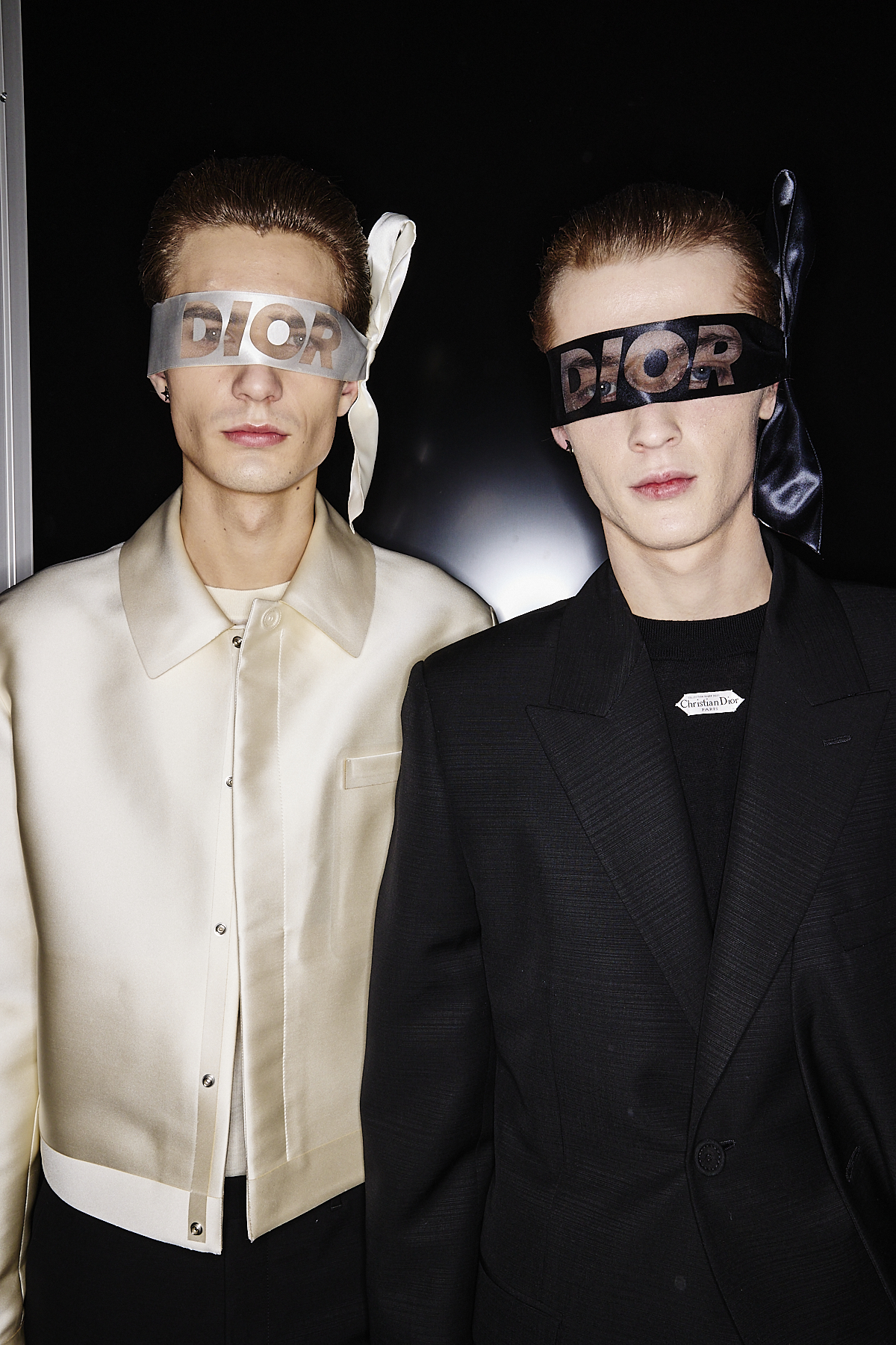 Backstage with Sonny Vandevelde at Kim Jones for Dior Homme