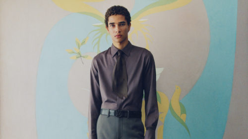 Louis Vuitton SS25 Men's Collection by Pharrell Williams campaign shot in UNESCO Building