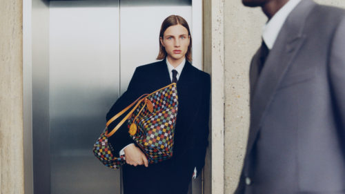 Louis Vuitton SS25 Men's Collection by Pharrell Williams campaign shot in UNESCO Building