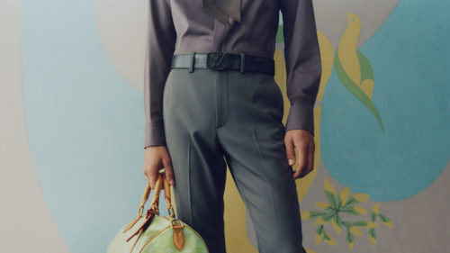 Louis Vuitton SS25 Men's Collection by Pharrell Williams campaign shot in UNESCO Building