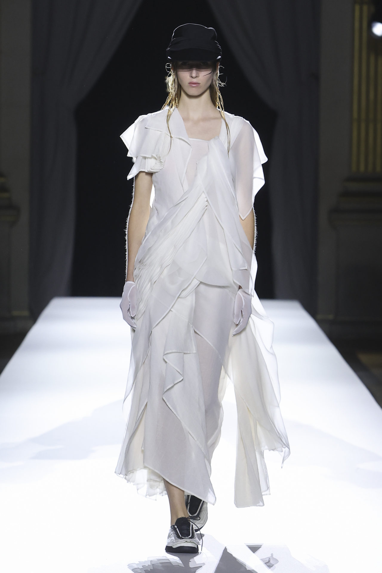 Yohji Yamamoto S:S 2026 Credit Monica Feudi_Look 29 – A Shaded