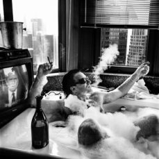 U2, Bono (in bath), New York 1992 Copyright Anton Corbijn (00)