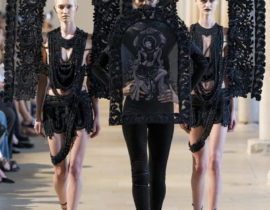 Rahul Mishra fashion show in Paris, Fall Winter 2026 Couture Fashion Week Photo by Valerio Mezzanotti