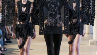 Rahul Mishra fashion show in Paris, Fall Winter 2026 Couture Fashion Week Photo by Valerio Mezzanotti