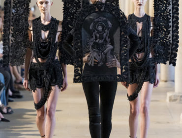 Rahul Mishra fashion show in Paris, Fall Winter 2026 Couture Fashion Week Photo by Valerio Mezzanotti