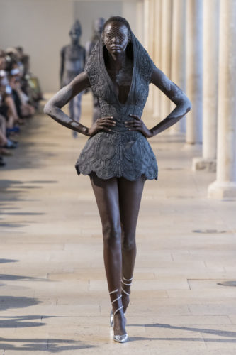 Rahul Mishra fashion show in Paris, Fall Winter 2026 Couture Fashion Week Photo by Valerio Mezzanotti