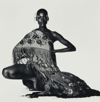 Naomi Sims in Scarf