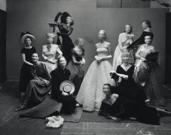 Twelve Models Moving Their Heads
