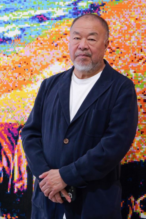 Ai Weiwei, photo by Lucky’s Production – courtesy Fondazione MAXXI