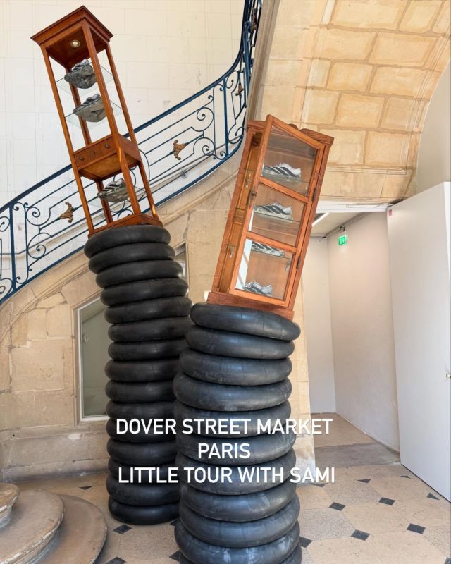@sml.sami_  takes us on a tour of @doverstreetmarketparis after a delicious lunch at Rose Bakery. Full tour with @sml.sami_ on my youtube channel.