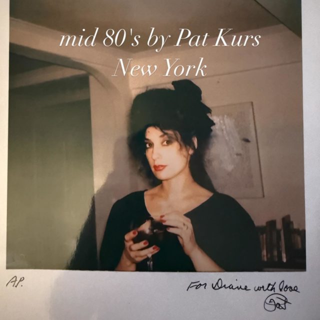 I was looking at babyface @lutz_huelle_paris and came upon this ancient portrait of me by my friend @pat.kurs it was at least 40 years ago, clearly not a baby, back in the day when I had my own brand and Pat was both a stylist, photographer and good friend. #memories #fashion #newyorkcity