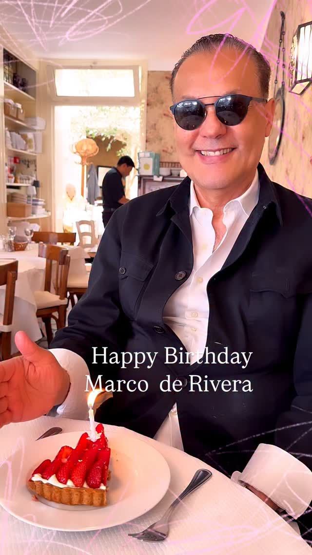 Our tradition is to celebrate the birthday of @marcoderivera for the past 13 years