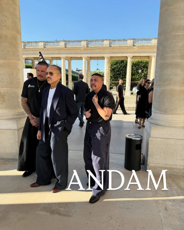 @andamfashionawards last night at @jardindupalaisroyal @willychavarrianewyork @jeannefriot @charlielemindu @giorgiacantarini @egon_lab @pkd_19 @blanka_flavin Grand Prize @meryllrogge 300,000 euros Special Prize 100,000 @alainpaul Pierre Berge Prize @burcakyol 100,000 Accessories Prize 100,000 @_sarah_levy @oscar_tresandi