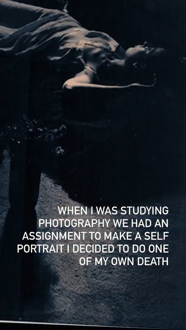 Not sure what was in my head at the time but I decided to photograph my own death. The assignment was to make a self portrait. I have very few tracks of my photography as all was left in storage at Chelsea storage at one point i coyld nolonger pay the storage and they either put things up for auction or burned the rest so much for memories...I think I was 25.