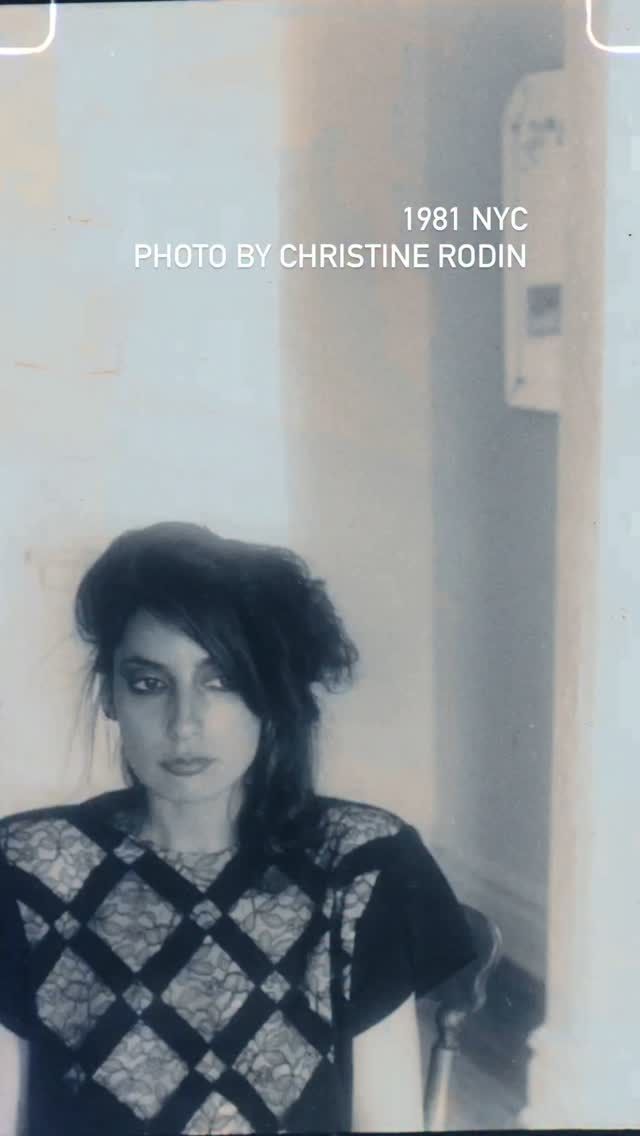 Young designer, young widow 1981 #newyorkcity Photographer Christine Rodin used to like to take photos of me. I used to sell my collection to her sister, Linda Rodin, when she had a shop in SoHo called Linda Hopp. Ancient history but a nice one until I started selling to Linda Dresner and then it all fell apart. Anyway for a few years it was a great experience.#fashion #1980s My icon at that time and forever has always been Anna Magnani