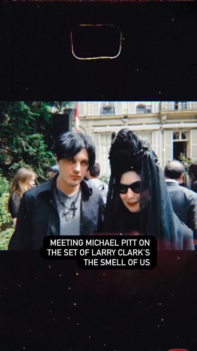 July 2013 Rad Hourani held a couture show in Paris and asked me if I would come early to his couture show as the director @larryclarkofficial asked to have a few people in advance of his shoot. @lilytempleton @t.g.therealtonyglenville were also there. The film stars pete Doherty and the film was produced by @pierrepaulpuljiz. I had always admired the films of @larryclarkofficial , not this particular film however. The highlight was definitely meeting @michael__pitt who was a trainee on the film as he wanted to be a director. I asked him if I could take his photo and he said let's take it together. Like I said the film wasn't great but the experience absolutely was.#michaelpitt #cinema #larryclark #radhourani My appearences as an extra in films is limited but always great directors like Robert Altman, Larry Clark, Roman Polanski, Harmony Korin, that was for the Lost Tape for Balenciaga and Ben Stiller.