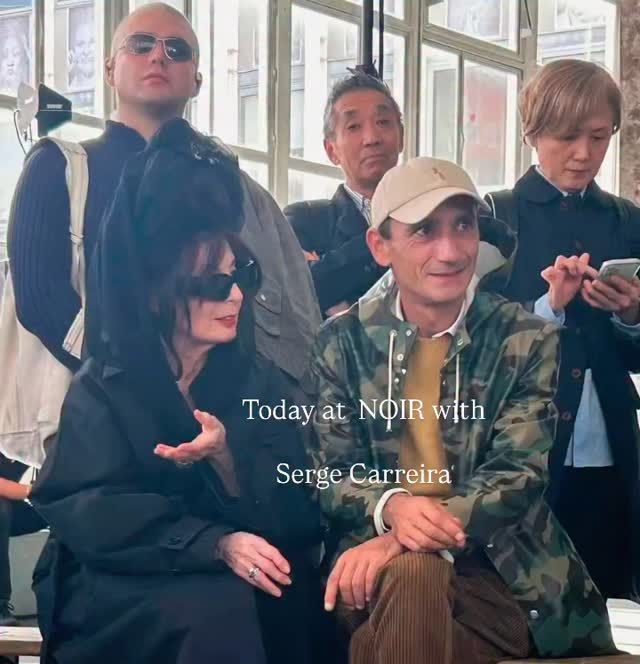 Love this with my dear friend @serge.carreira @noirkeininomiya always a great show into the future let your imagination take you there