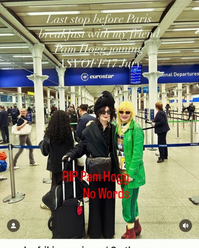 No words @pamhoggfashion left us last night now I know why the last few emails remain unanswered. No words gutted a beautiful woman and friend  gone too soon. Thank you @daniellismore for letting me know.