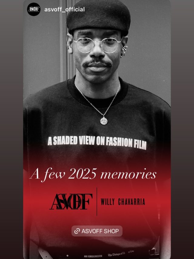 @asvoff_official A few memories from 2025 #fashionfilmfestival @okostakis @miguelvillalobosnyc @pedro.guez @matieresfecales @pamhoggfashion @laurenlotka @raphaelaviges @lyssa_horn @madamedebrashaw @__cemcinar__ @blanka_flavin @cannellealibo @pkd_19 @newyorkwilly @carineroitfeld @rickowensonline @lalamichmich @ericdaman_style @m.j.h.a.r.p.e.r @marcascoli @pam_boy @hickey___minaj @referencestudios @hannna_varga @silviabombardini @jesscuevas7 @marcaudibet @marcoderivera @livcaldwell_ @riannamurray @sml.sami_ @floriansview #climatewarriors @chicksonspeed @manisharorafashion Martine Sitbon @shinyakuraoka @irinavpantaeva @chez.amelie @merde_magazine @edgelinemag @fockan13 @daniellismore @agf_hydra @kellycutrone @matteprojects @doverstreetmarketparis @directorjulierubio @janetmervin @camillemervinleroy @mdmpelomundo @jurijiderklee @meihuiliu8 @pamelaclub @maccosmetics @chantelle_paris @worldnetintl @eng.concept.store Lydia Kamitsis @__aidanamore__