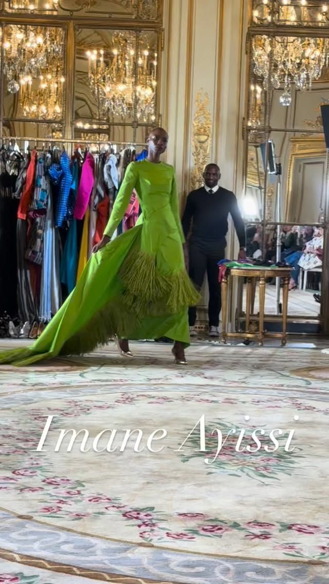 @imane_ayissi #parishautecouture @stationservice
