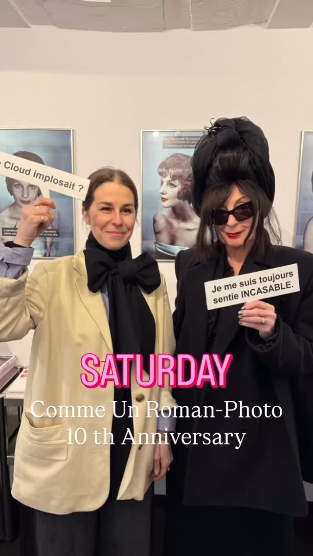 @liarochasparis @commeunromanphoto celebrates 10 year anniversary