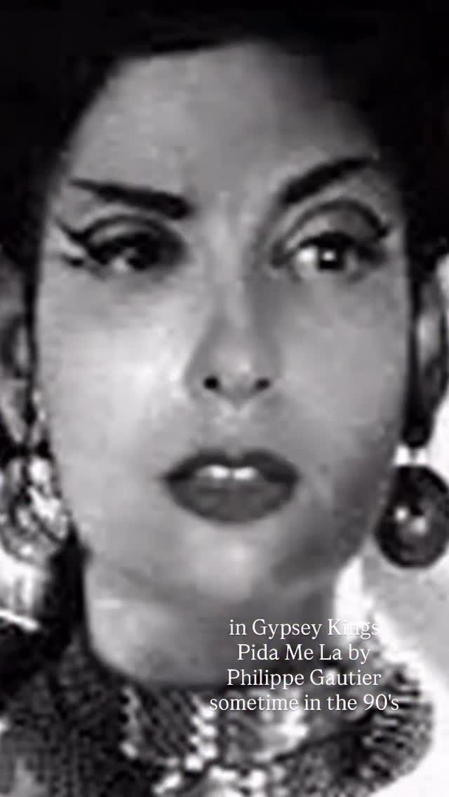 In 1994 my friend the model/singer Edwige introduced me to Philippe Gautier who was directing a music video for the Gypsey Kings, Pida Me La, he was looking for someone to play Phaedra.