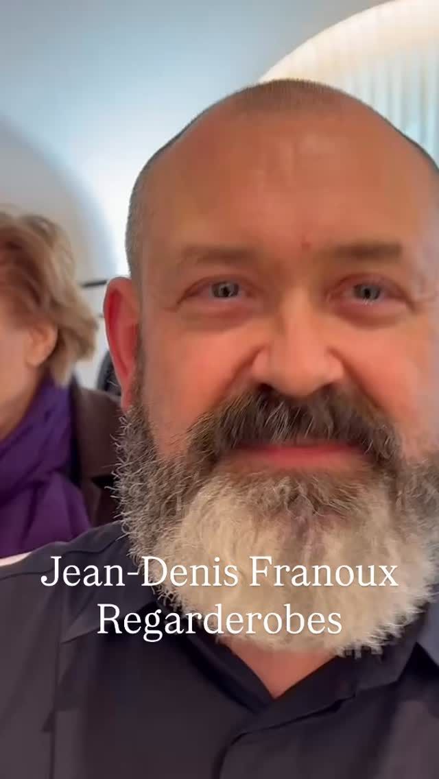@jeandenisfranoux @regarderobes 25.000 exceptional pieces. looking at wardrobes as objects of study not consumption. I think he said he has more than 5000 pieces of @commedesgarcons who he holds in the highest respect. The archive is heavily focused on @commedesgarcons @yohjiyamamotoofficial @johngallianoofficial @mmartinmargiela and @jeanpaulgaultier among others. Tonight and tomorrow he shows 50 silhouettes the collection is meant to be shared with schools, institutions as research and teaching tool for fashion history, design and pattern-cutting.