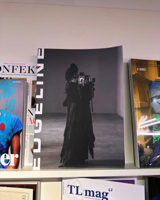 last seen at @librairieyvonlambert by @__cemcinar__ thanks for making me smile. It was such a fun shoot @wassimlahmer_ @sara_vukosavljevic