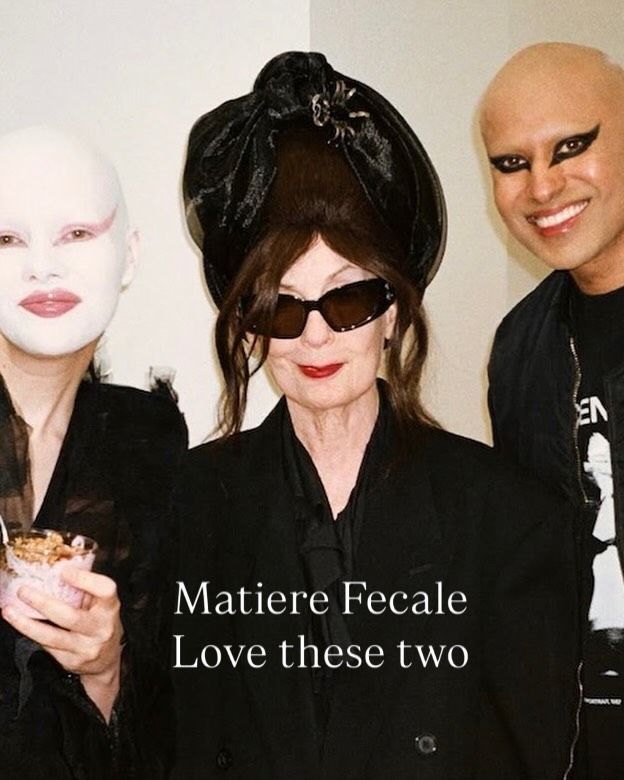 I love @matieresfecales and so happy with their success. So well deserved. Hard work and humility, best combination. @artetracks their collection has arrived @doverstreetmarketparis