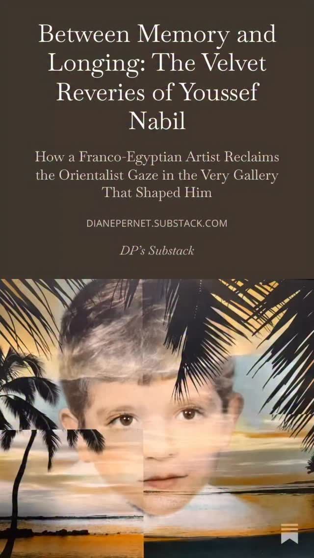 @mryoussefnabil #dereverencore opened tonight at @musee.dorsay #curator @slysly13 @gausserandnicolas @mryoussefnabil is the first contemporary artist to inhabit the Museum's Orientalist Gallery, the very space he encountered in 1992. An aside, that is when we met. With this exhibition he is literally living his dream.