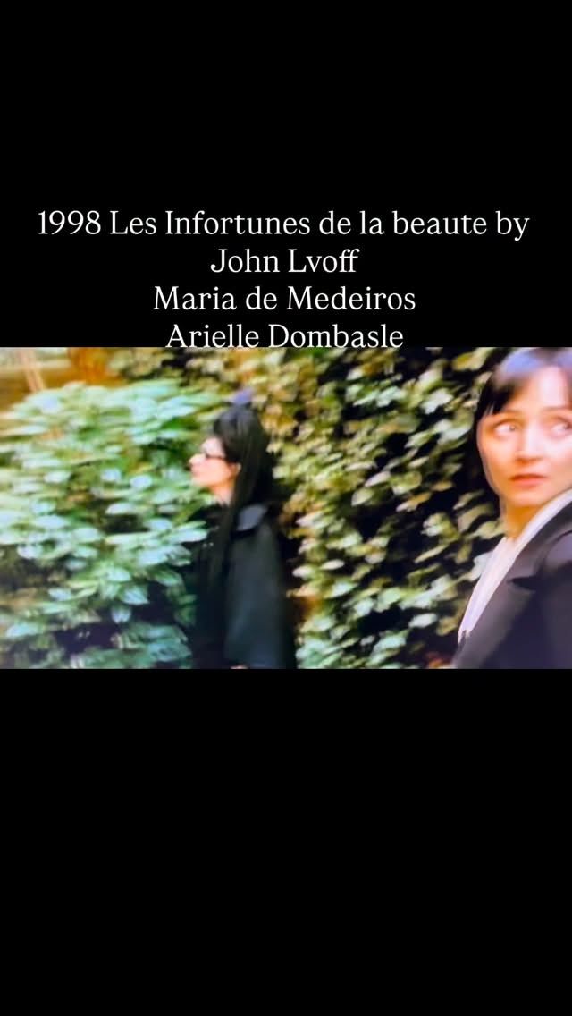 In 1999 @mdmpelomundo and @arielledombasle were looking for a mysterious woman in a garden.Maria asked me. The director @jl75007 had such a bad experience he went into depression. AFew years after the film I ran into him in FNAC he said the film was lost and would never even make it to VOD. Randomly tonight his name popped up and so I googled and found it. My only speaking part. @arielledombasle wrote the dialogue. It was never added to my #imdb