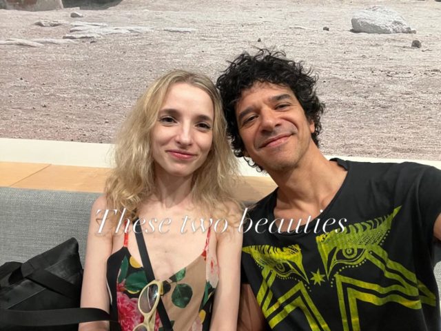 @silviabombardini @miguelvillalobosnyc together in NYC
