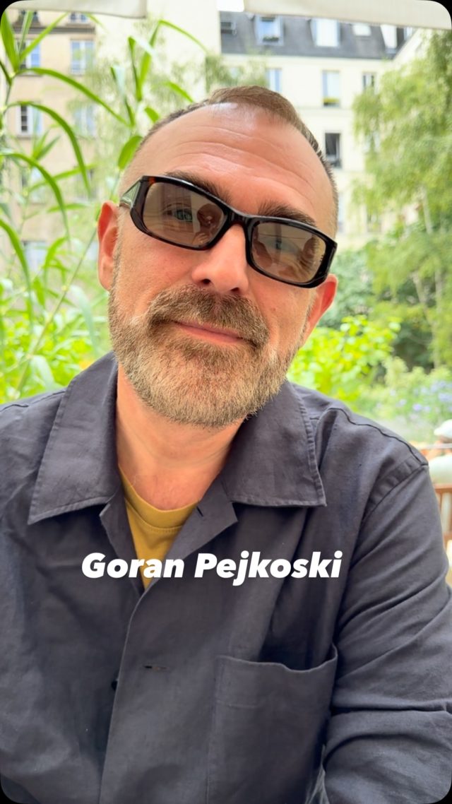 I had not seen Goran Pejkoski in 25 years when he presented his couture collection he has travelled the planet before settling down in Cyprus . Currently he is working on an AI film to submit to @asvoff_official