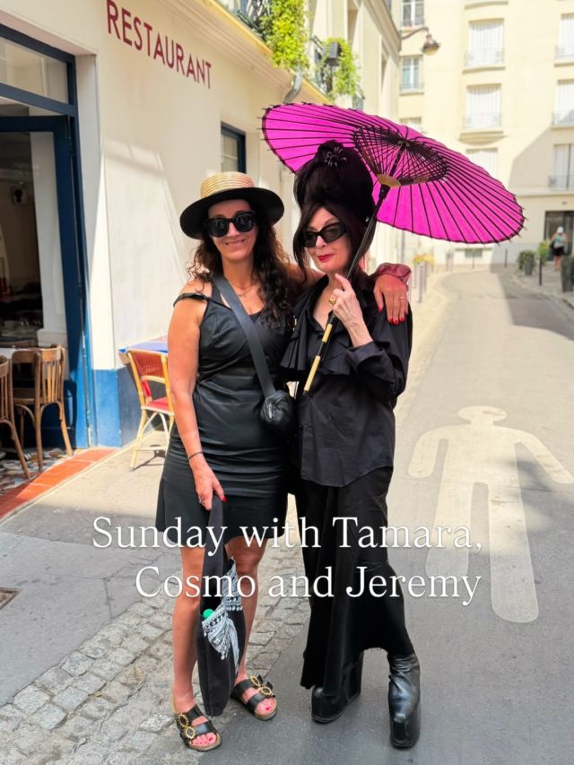 Feels like Sunday but...July 14 th. @tamaracincik is i  Paris on route to #ilederé I cannot believe what I thought was thunder last night was actually the fireworks and I did not even look out my window :( first time they wete A day early....because of a clash with football...