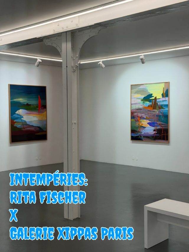 Last week to view INTEMPÉRIES, Rita Fischer’s show at Galerie Xippas Paris
@rita_fischer_aiello
ִֶָ. ..𓂃 ִֶָ💟👌🏼་༘࿐

“If we carefully observe each of her paintings, they are composed of hundreds of micro pictorial events that are unique and irreproducible. It is within these micro pictorial spaces that the artist rehearses the utopia of the diagram. Rita Fischer places the relationship between cliché and diagram under tension, treating them as interdependent concepts that coexist in permanent friction. Her works thus remain suspended within an abyss - that is, within an unlimited depth of possibilities, within an endless evocation where image and representation are traversed by an enduring storm.”
– Manuel Neves

Selected show by @oficina.gabardine X @asvof ✨
📷: © Marcelo Horacio Maquieira Piriz

@rita_fischer_aiello
@xippasgalleries

On view until 25.07
Galerie Xippas
108 rue Vieille-du-Temple 75003 Paris
