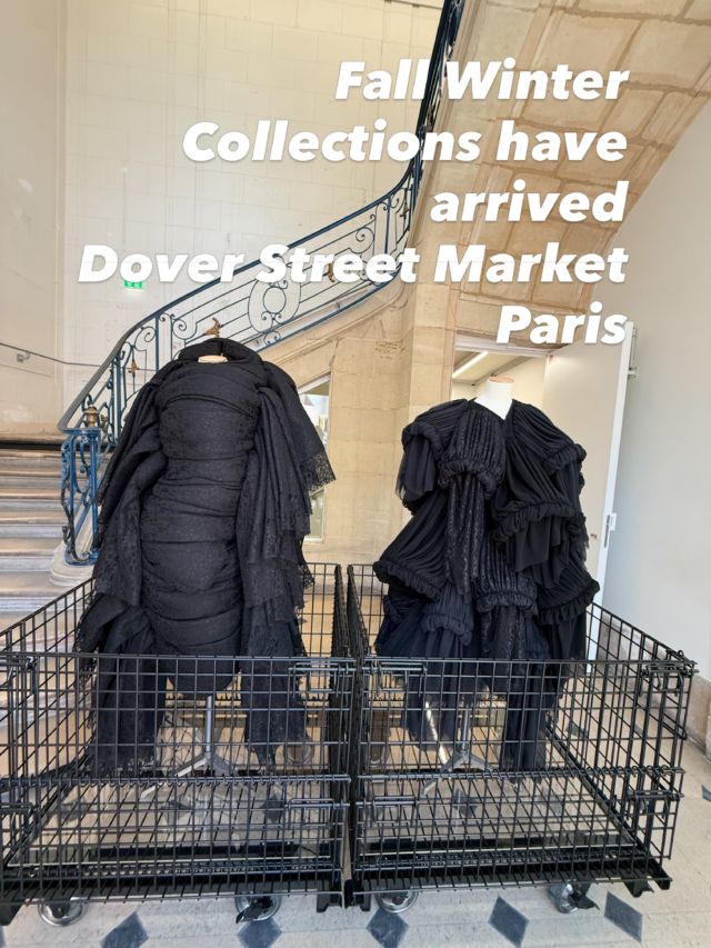 @doverstreetmarketparis @sml.sami_ walks me theough the new arrivals #fashion