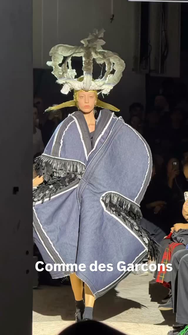 @commedesgarcons #parisfashionweek